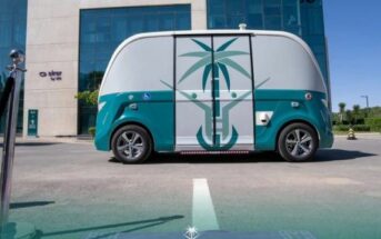 Dhahaina: Erstes autonomes Shuttle Saudi-Arabiens erfolgreich (Foto: NAVYA)