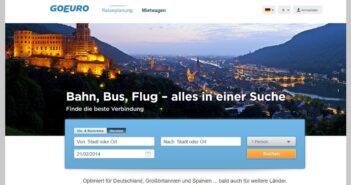 GoEuro: Der Favorit der Reisenden (Foto: Screenshot, archive.org)