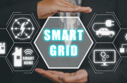 Smart Grid: Intelligent, effizient die Zukunft der Stromversorgung (Foto: AdobeStock - 594125181 Mongta Studio)